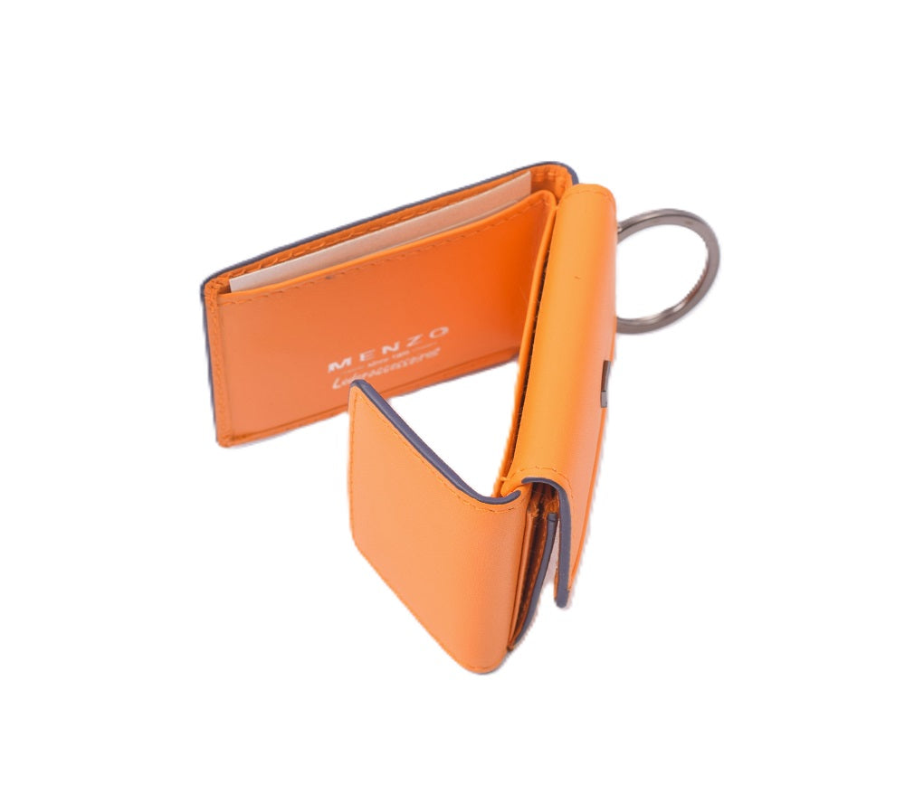 Menzo 7027 Kleinbörse saison3 sunorange / Nappaleder