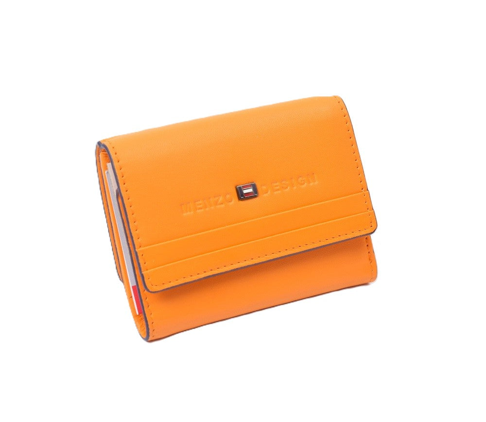Menzo 7029 Kleinbörse saison3 sunorange / Nappaleder