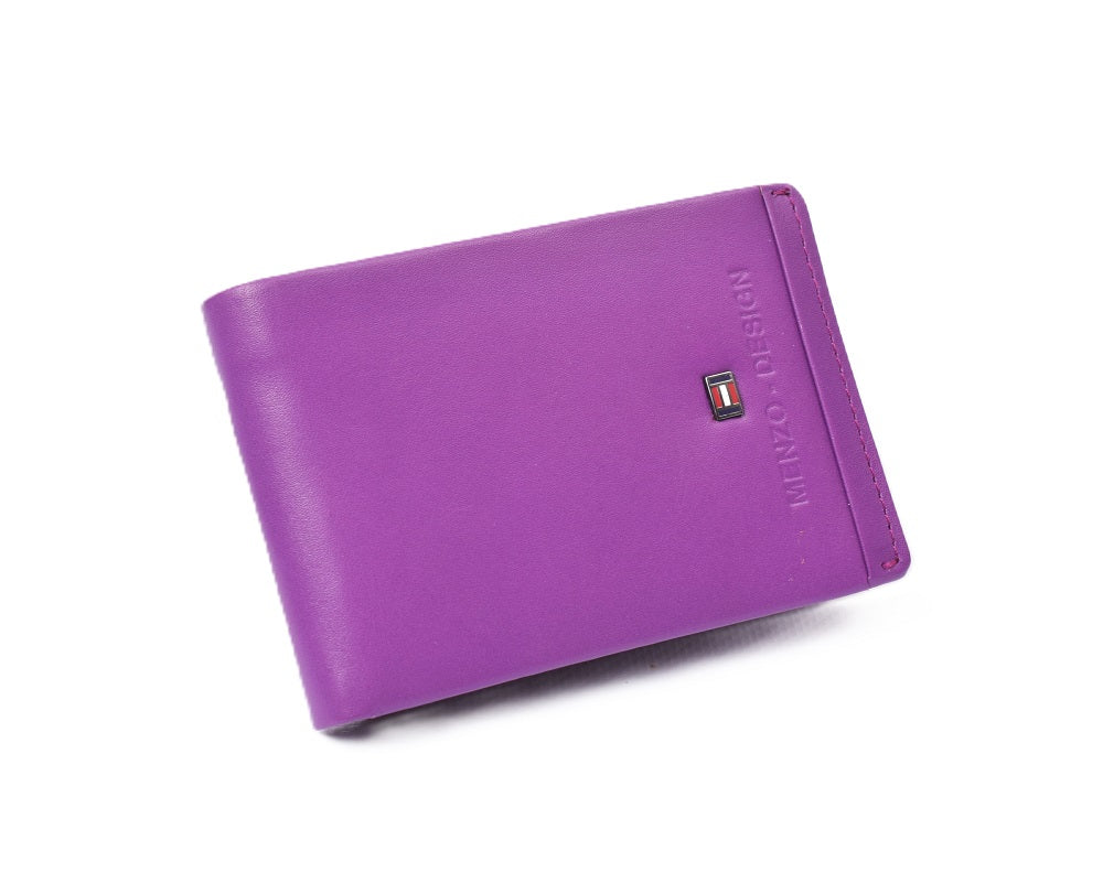 Menzo 7031 Kleinbörse saison2 violet/ Nappaleder
