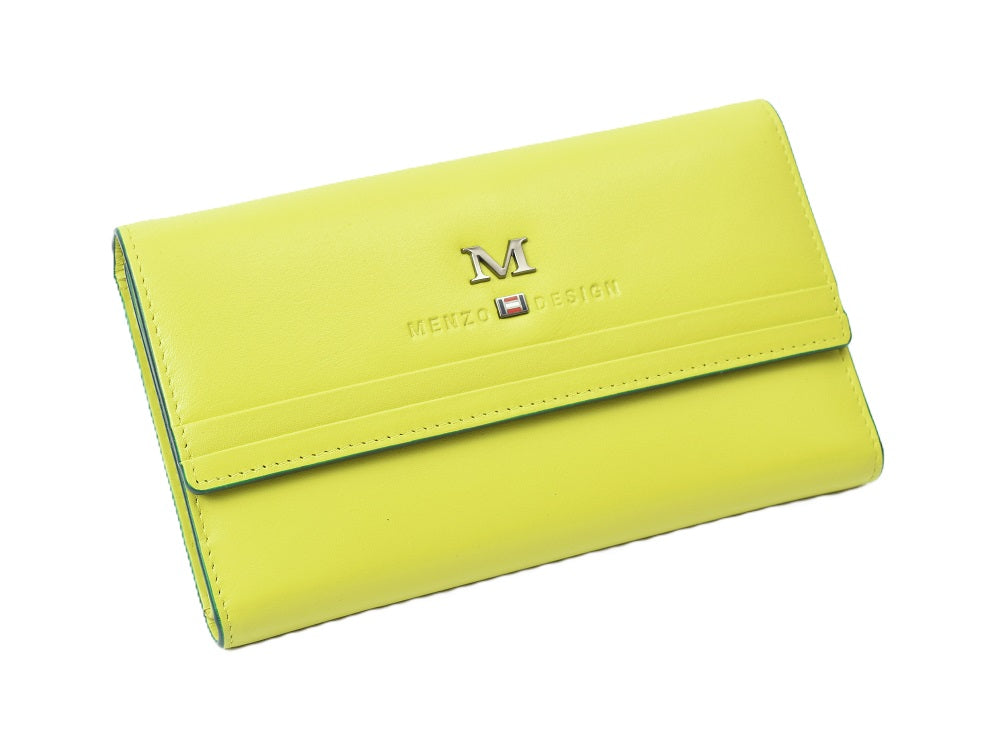 Menzo 7032 Damenbörse saison1 crape / Nappaleder