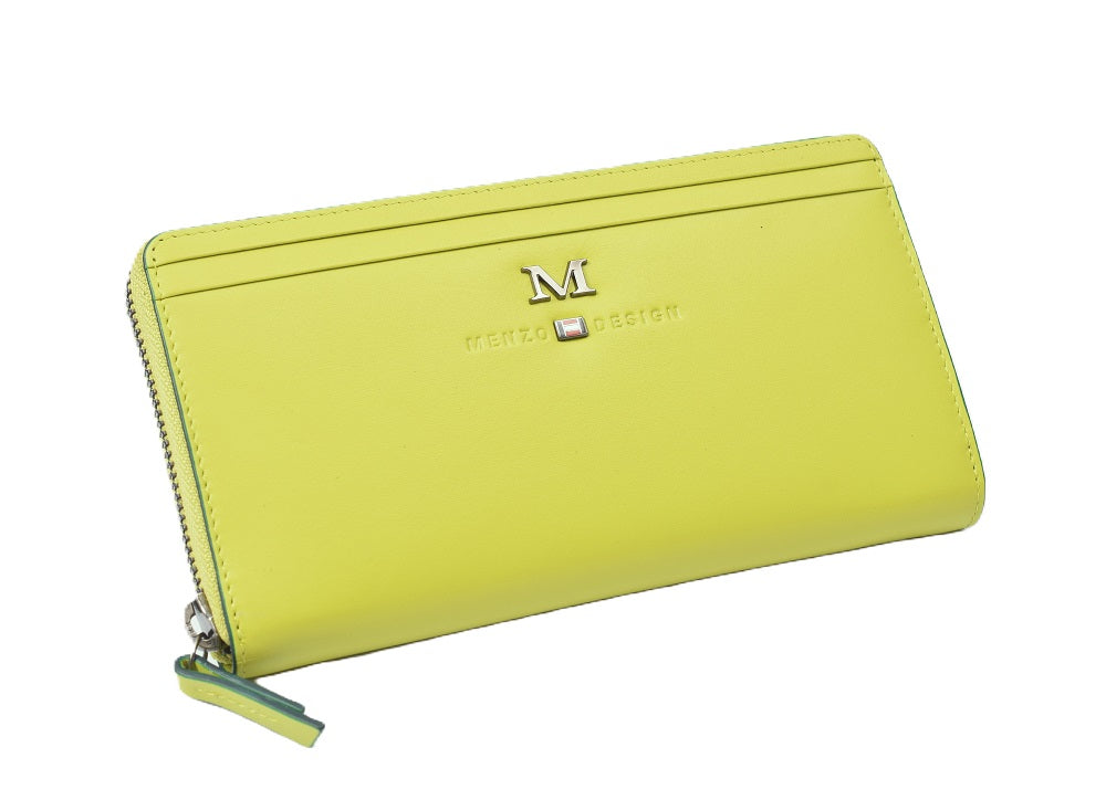 Menzo 7034 Damenbörse saison1 crape / Nappaleder