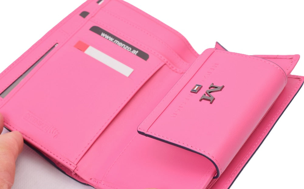 Menzo 7024 Damenbörse saison2 crocus / Nappaleder