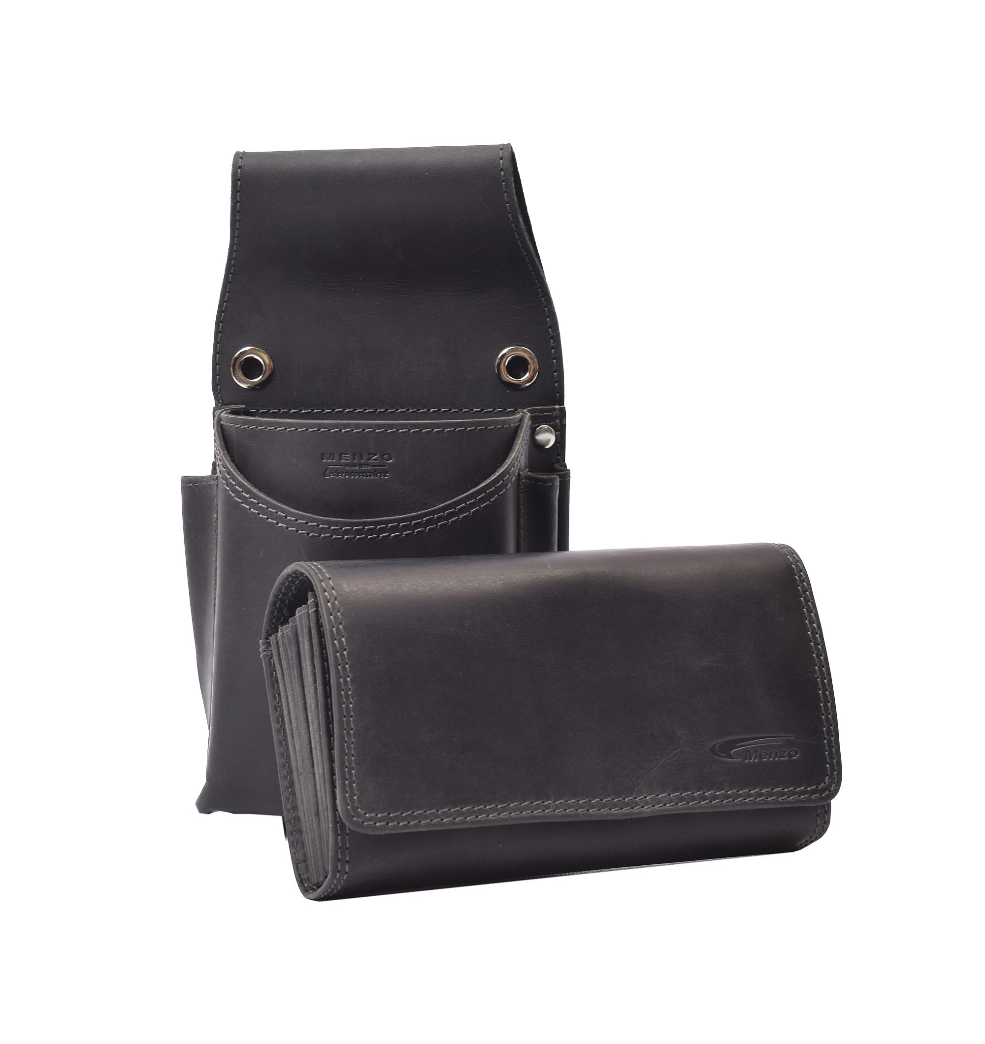 Kellnerbörsenset - 3-teilig - schwarz/logo (Kellnerbörsenset + Computerhalter + Gürtel)