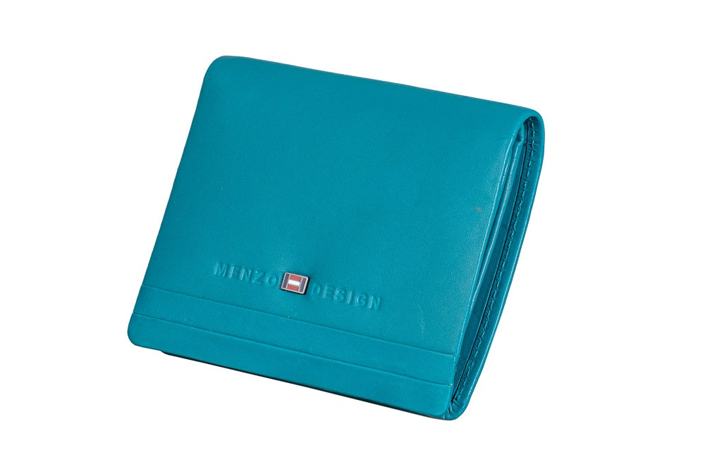 Menzo 7008 Kleinbörse saison1 türkis/ Nappaleder