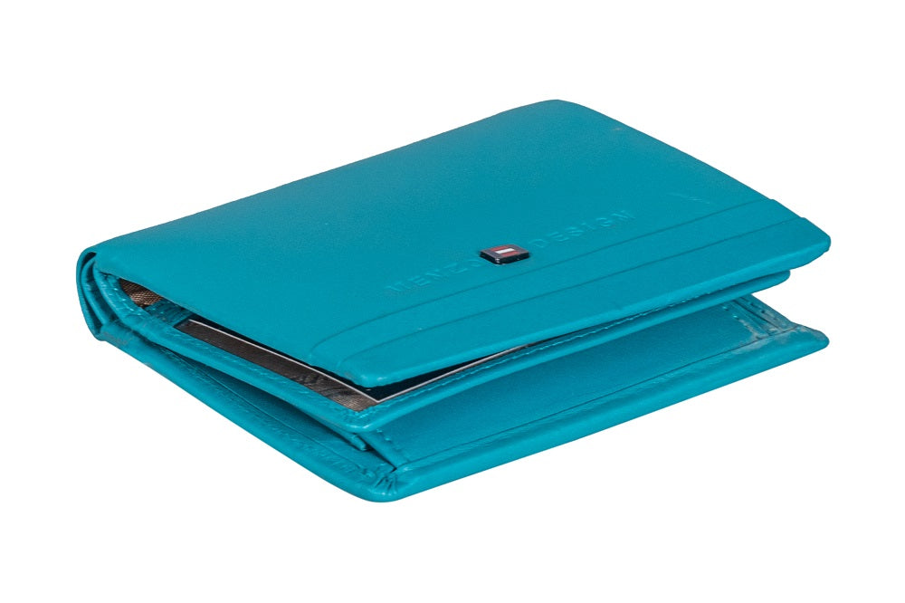 Menzo 7008 Kleinbörse saison1 türkis/ Nappaleder