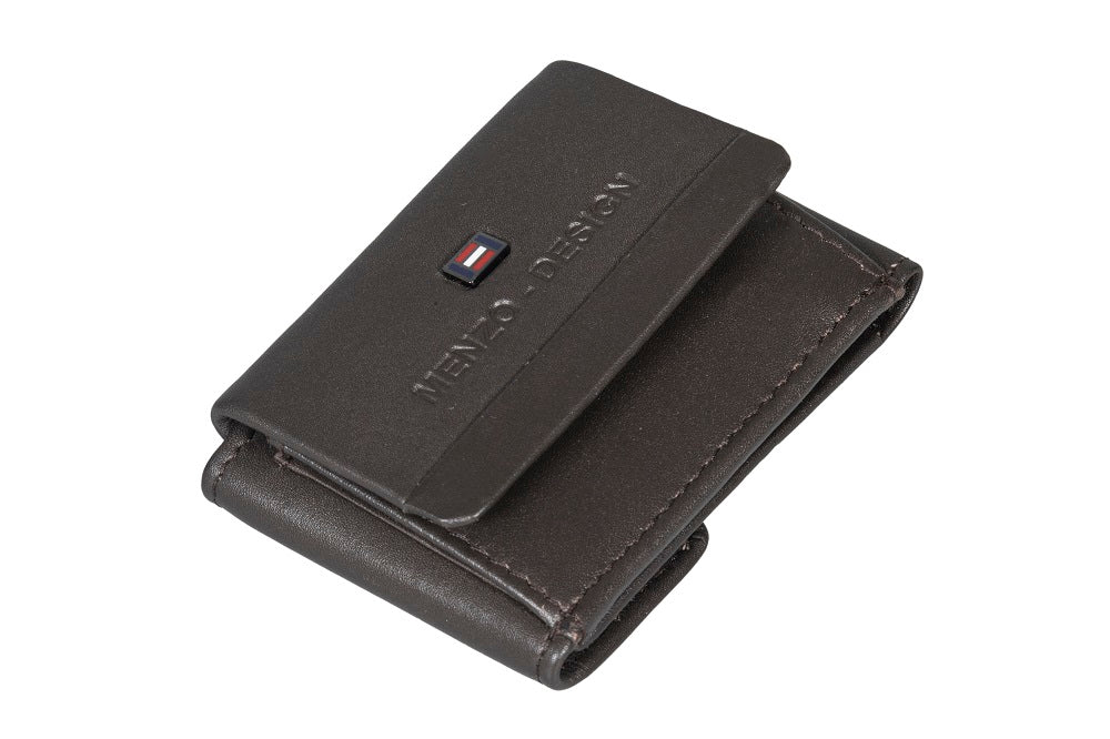 Menzo 7010 Minibörse braun / Nappaleder