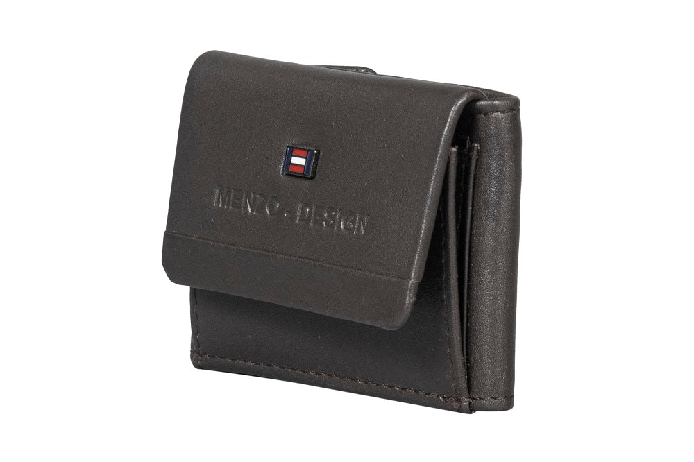 Menzo 7010 Minibörse braun / Nappaleder
