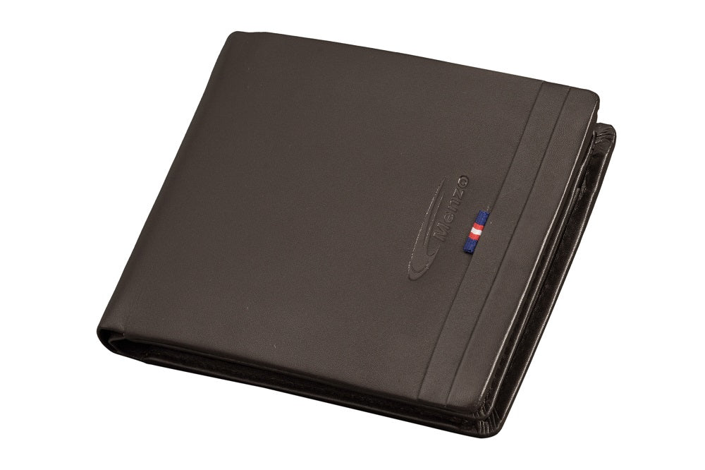 Menzo 7017 Herrenbörse braun / Nappaleder