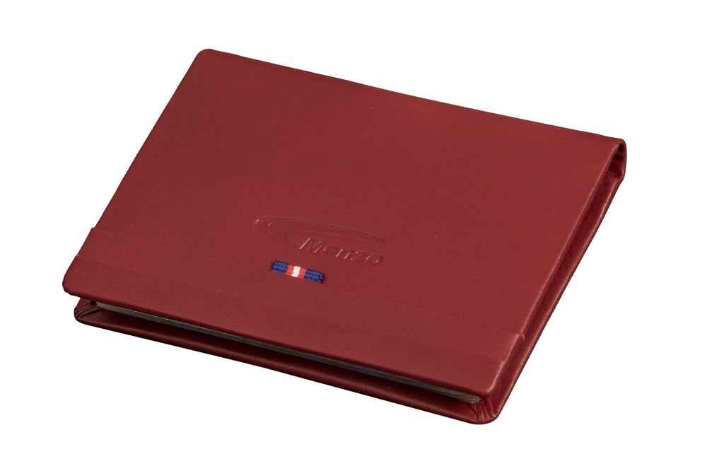 Menzo 7021 Kreditkartenetui rot / Nappaleder