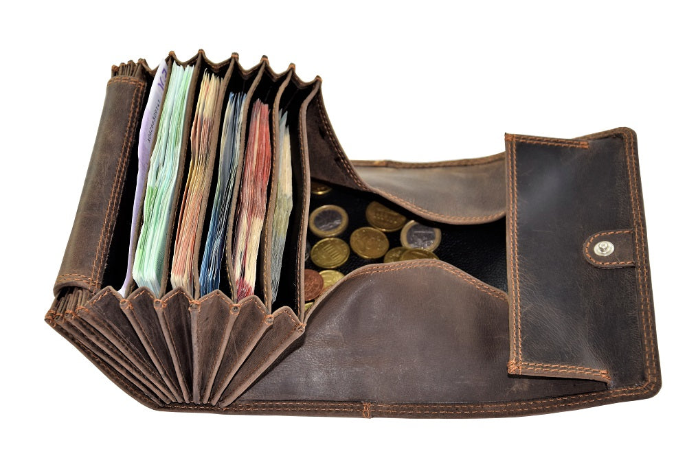 Kellnerbörsenset - 3-teilig - marone-hirsch (Kellnerbörsenset + Computerhalter + Gürtel)