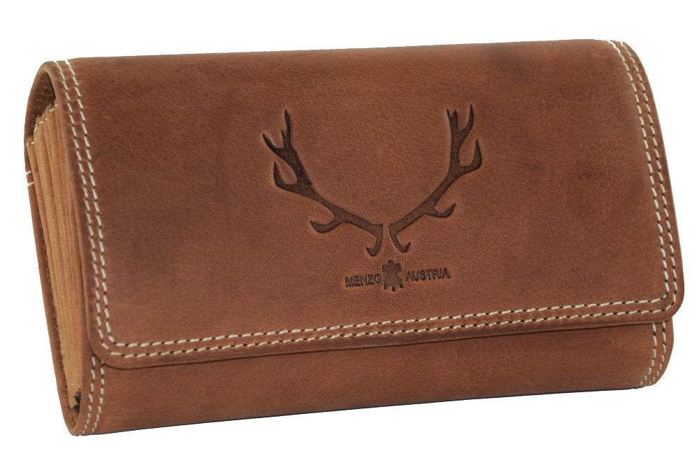 Kellnerbörsenset - 3-teilig - deltabraun-hirsch (Kellnerbörsenset + Computerhalter + Gürtel)