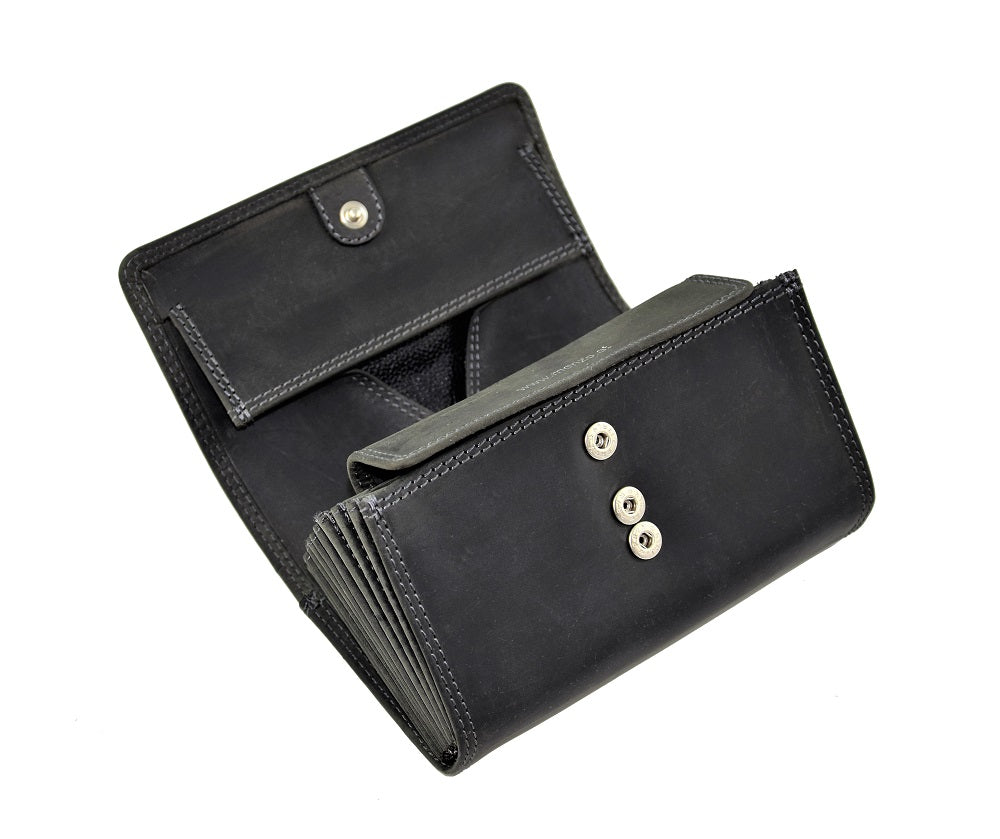 Menzo 937 Profikellnerset Büffelleder/Logo schwarz