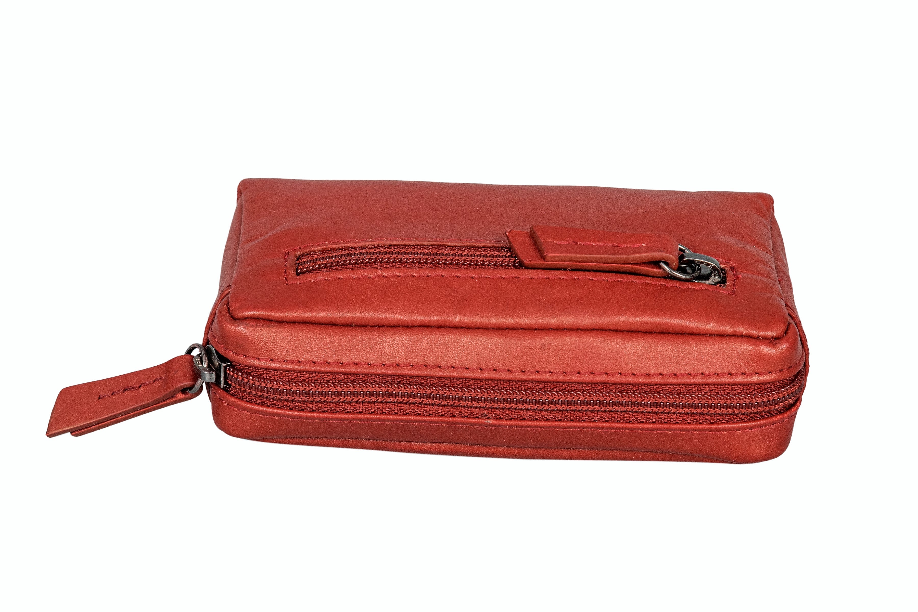 Menzo 7022 Schlüsseletui rot / Nappaleder