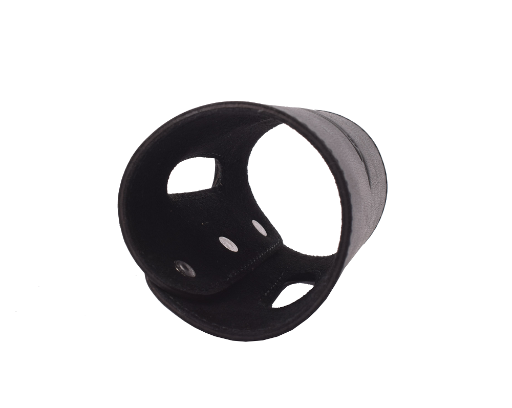 Menzo 979 Getränkehalter Büffelleder/schwarz