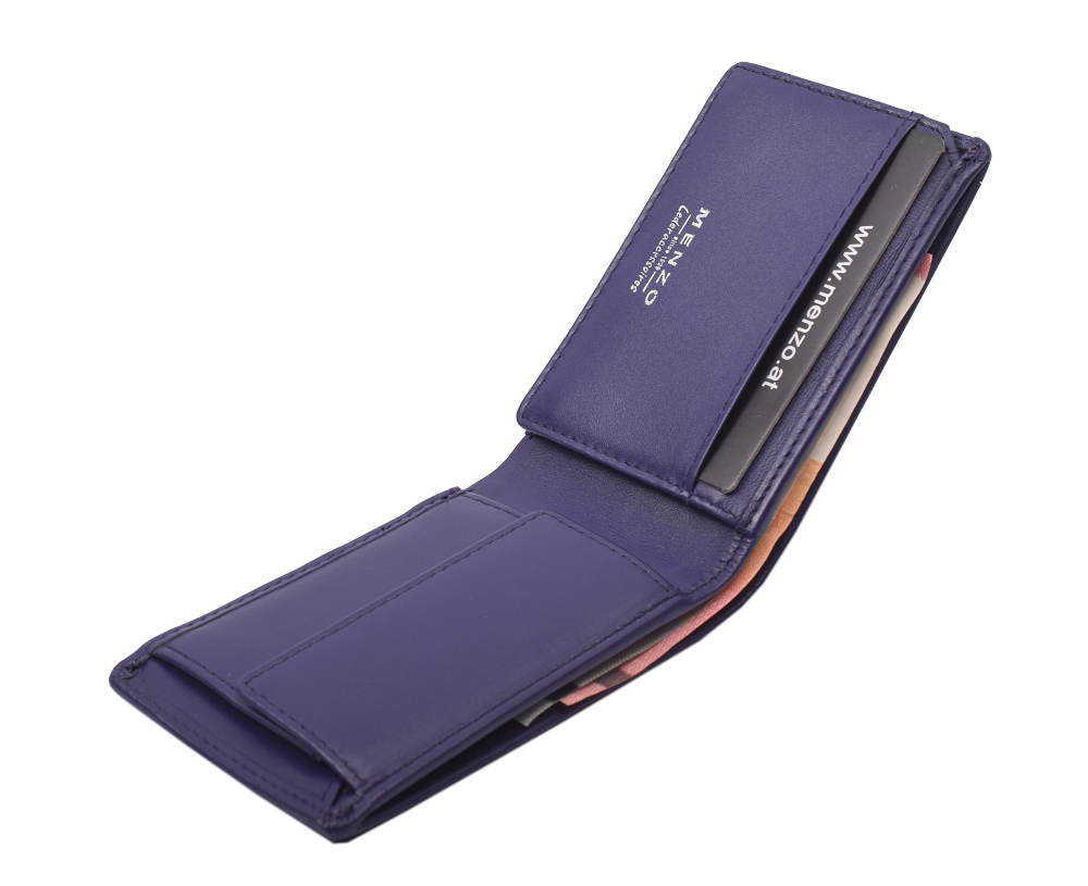 Menzo 7031 Kleinbörse saison2 viola/ Nappaleder