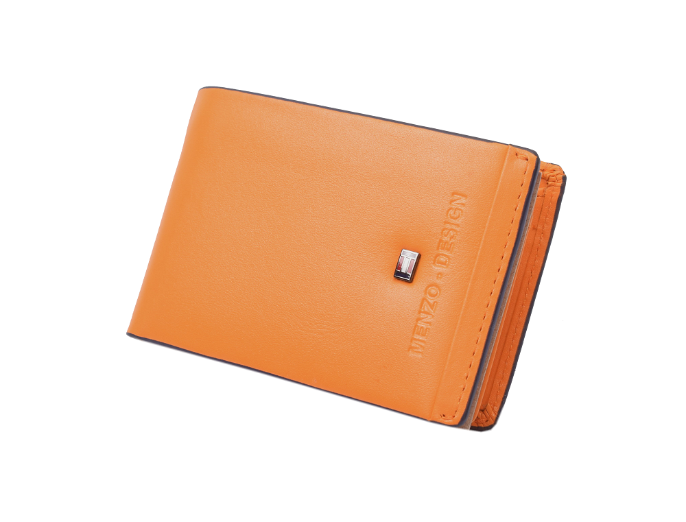 Menzo 7031 Kleinbörse saison3 sunorange / Nappaleder