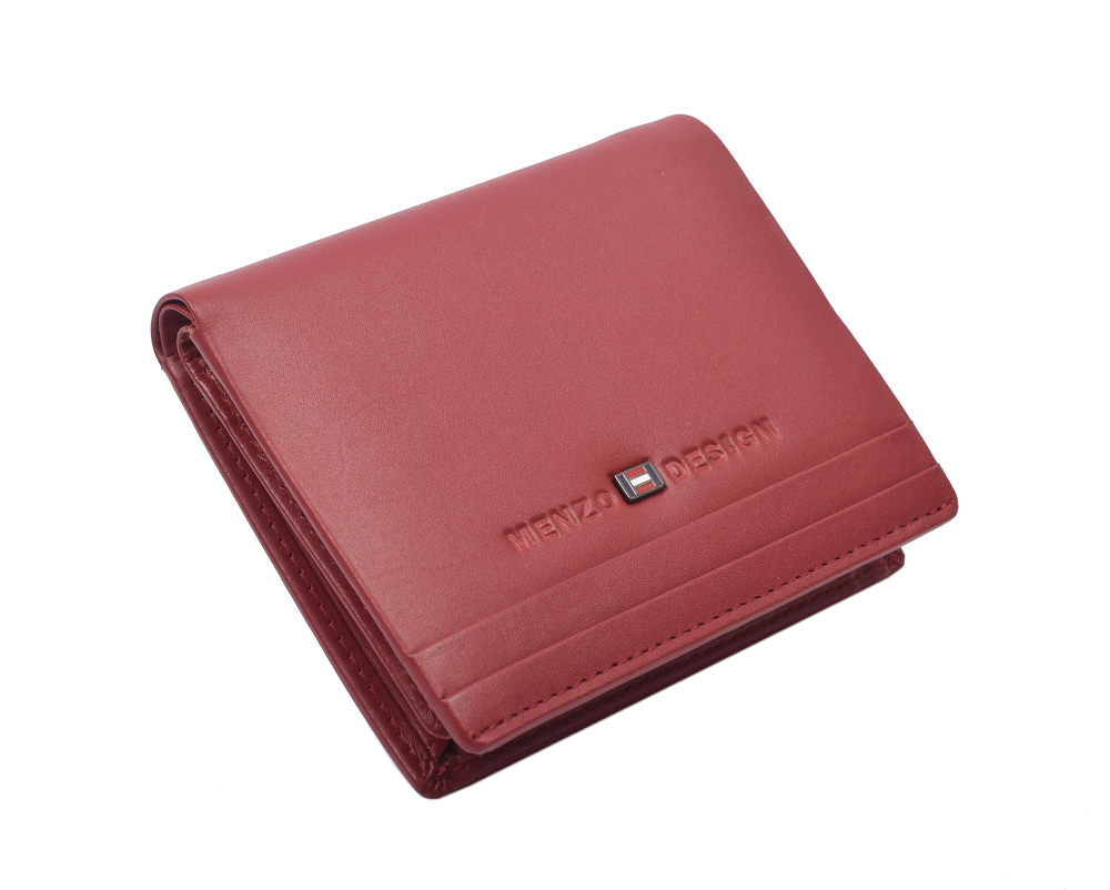 Menzo 7008 Kleinbörse rot / Nappaleder