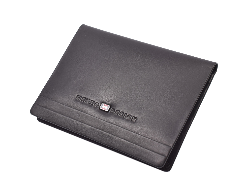 Menzo 7007 Führerscheinetui schwarz / Nappaleder