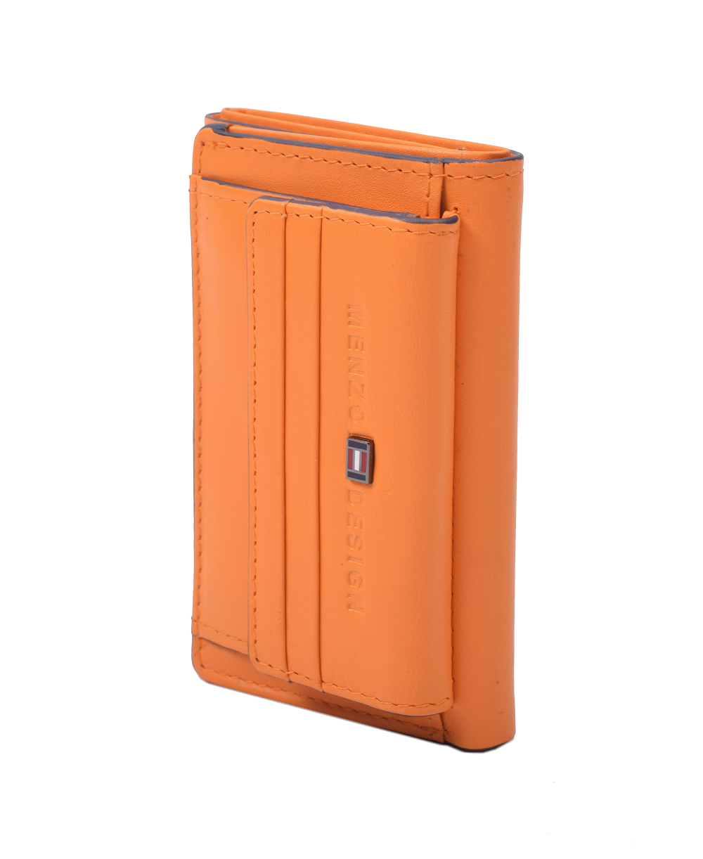 Menzo 7009 Kleinbörse saison3 sunorange / Nappaleder