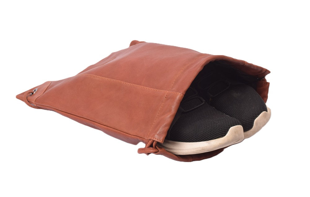 Menzo MB83 - Rucksack Rindsleder washed/cognac