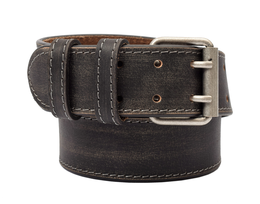 Kellnerbörsenset - 3-teilig - schwarz-edelweiss (Kellnerbörsenset + Computerhalter + Gürtel)