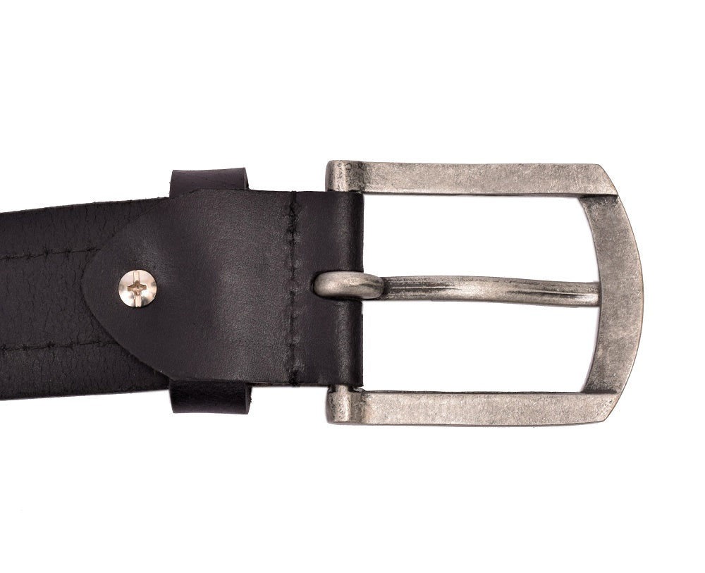 Menzo 2073 Gürtel Rindsleder / Schwarz