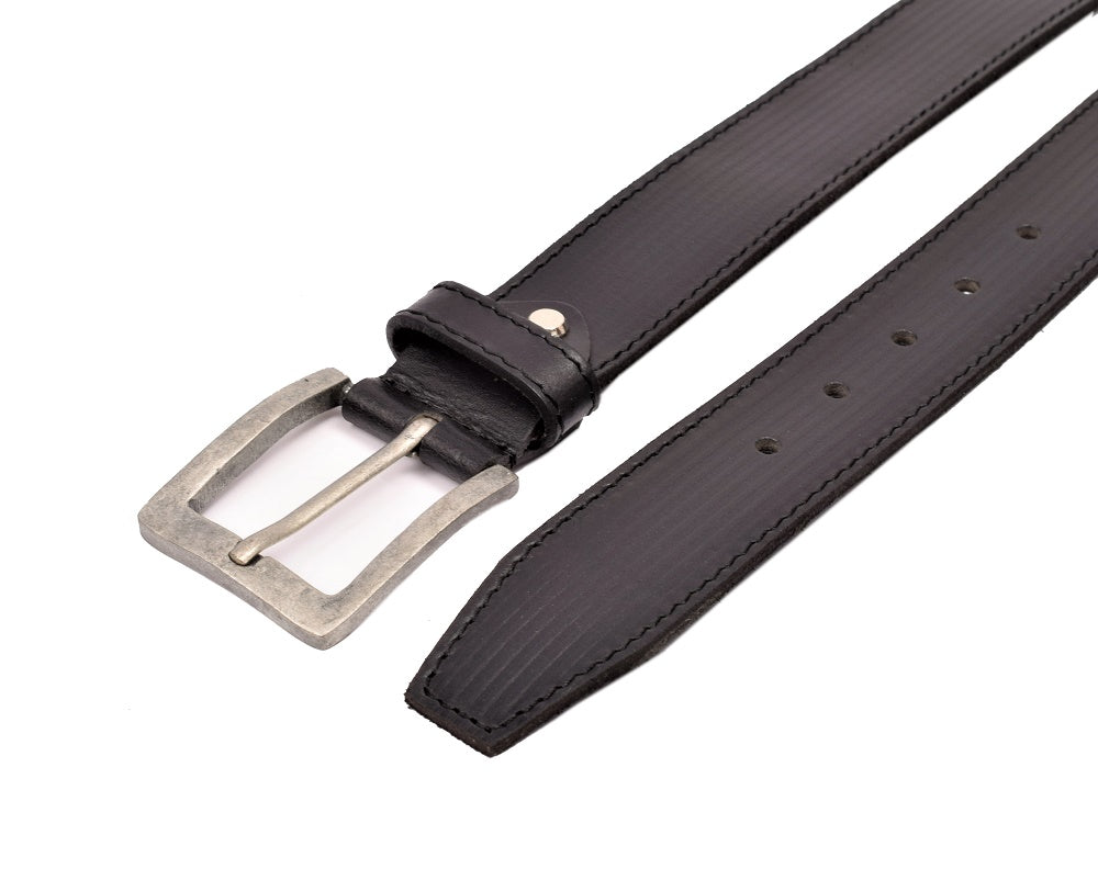 Menzo 2093 Gürtel Rindsleder / Schwarz