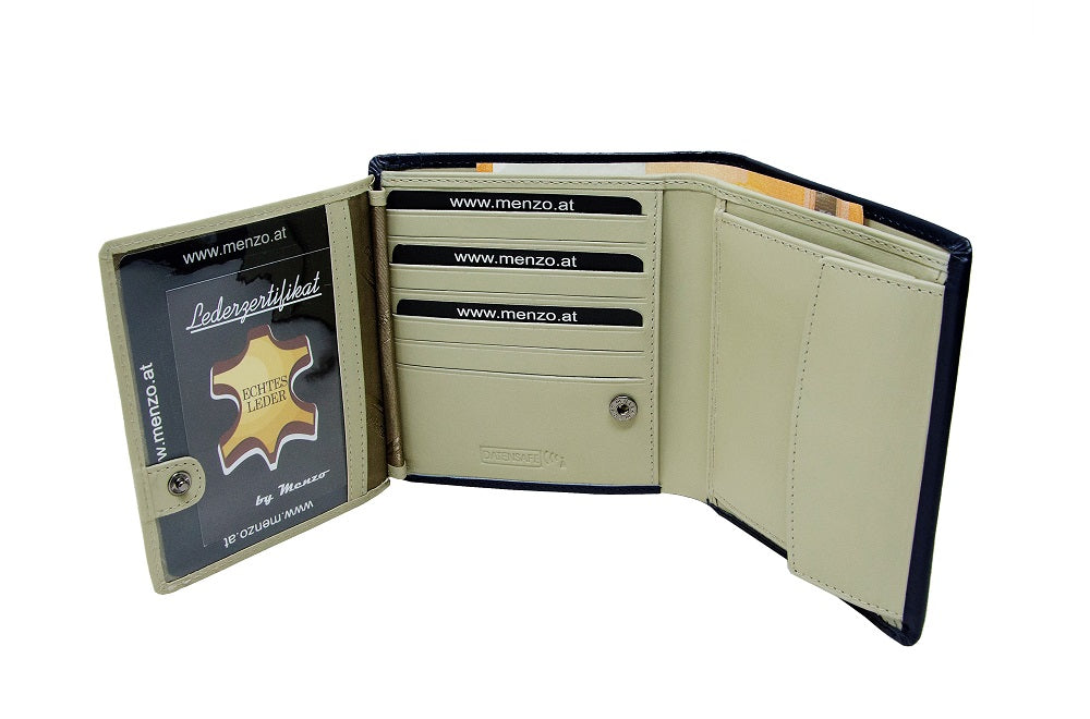 Menzo 7018 Herrenbörse saison1 / Nappaleder