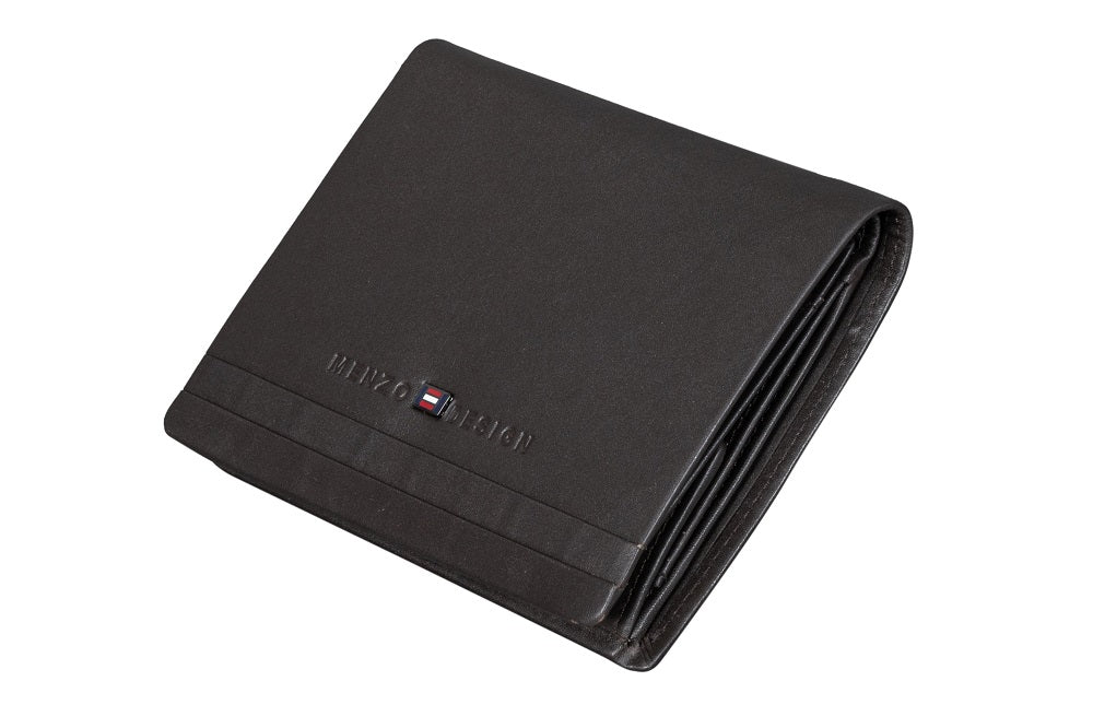 Menzo 7001 Herrenbörse schwarz / Nappaleder