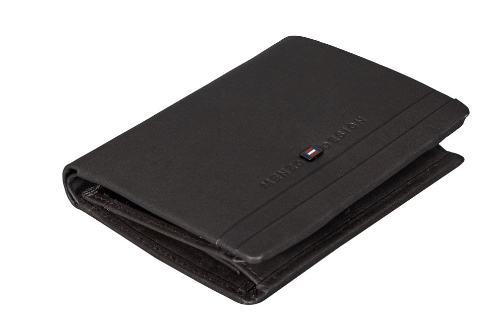 Menzo 7001 Herrenbörse schwarz / Nappaleder