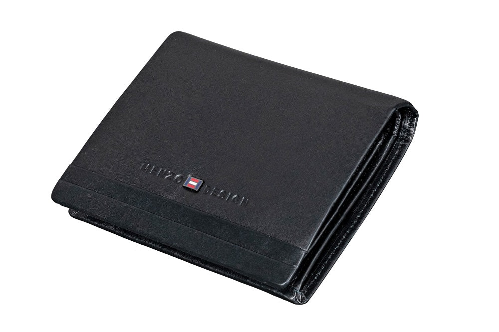 Menzo 7005 Herrenbörse schwarz / Nappaleder