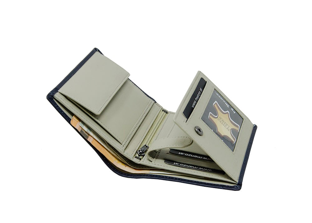 Menzo 7005 Herrenbörse saison1 / Nappaleder