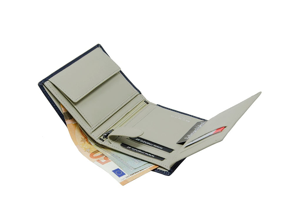 Menzo 7005 Herrenbörse saison1 / Nappaleder