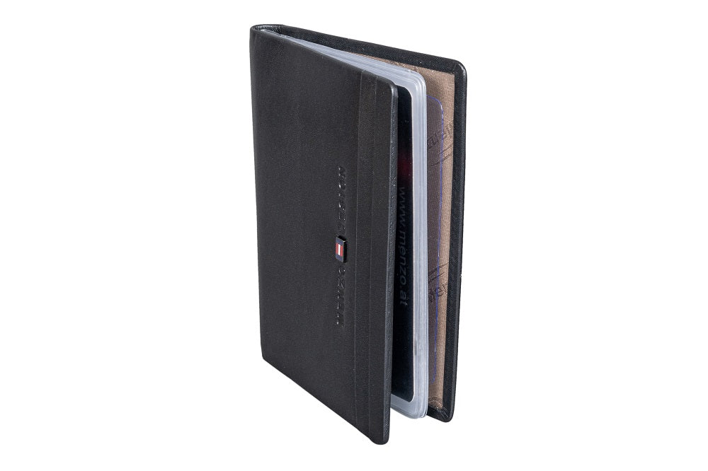 Menzo 7007 Führerscheinetui schwarz / Nappaleder