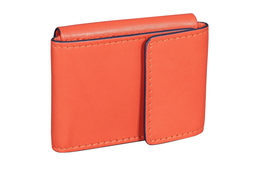 Menzo 7010 Minibörse saison3orange / Nappaleder