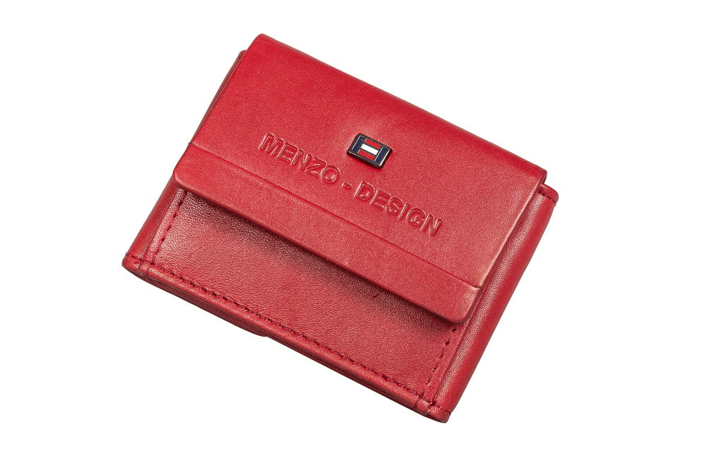 Menzo 7010 Minibörse rot / Nappaleder