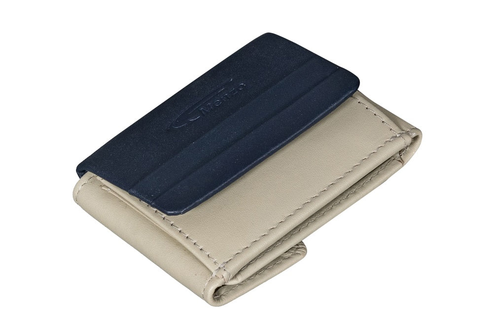Menzo 7010 Minibörse saison2 navy-cream / Nappaleder