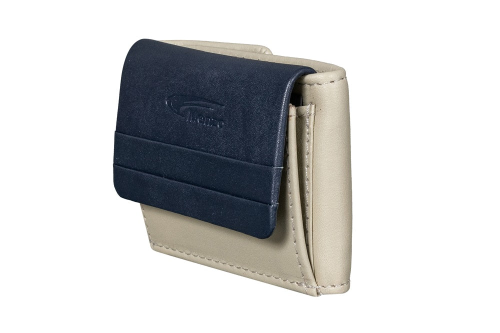 Menzo 7010 Minibörse saison2 navy-cream / Nappaleder