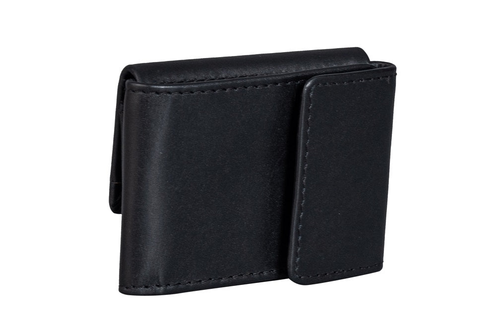 Menzo 7010 Minibörse schwarz / Nappaleder