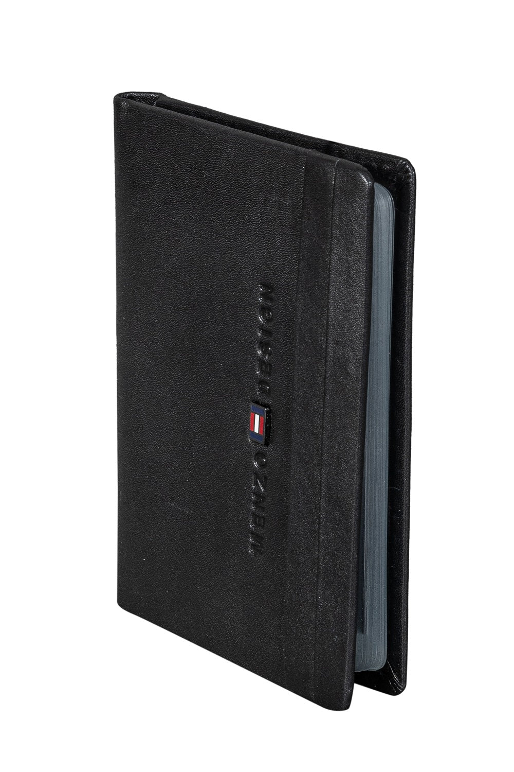 Menzo 7021 Kreditkartenetui schwarz / Nappaleder