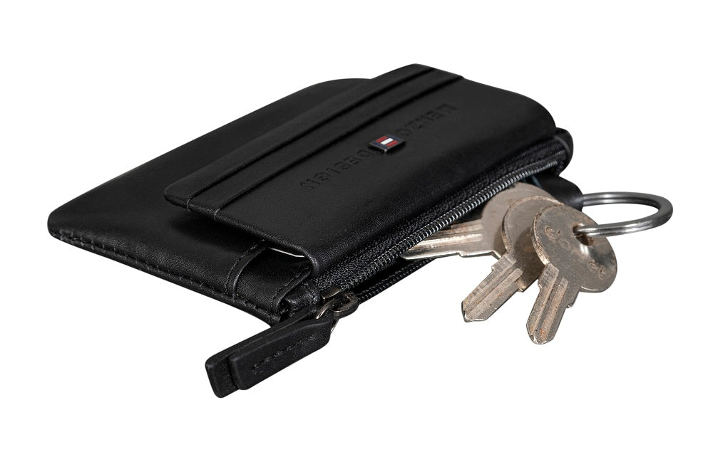 Menzo 7026 Schlüsseletui schwarz / Nappaleder