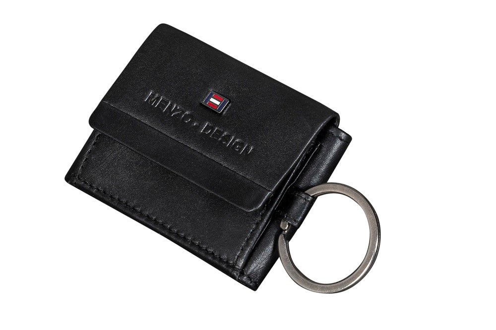 Menzo 7027 Kleinbörse schwarz / Nappaleder