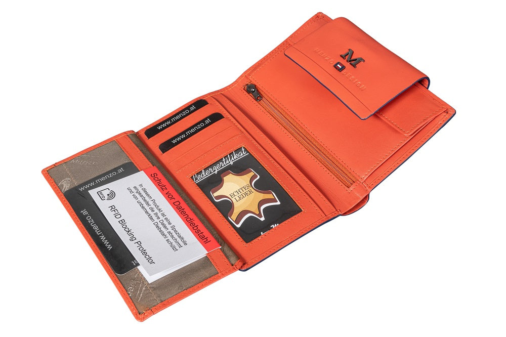 Menzo 7033 Damenbörse saison3 / Nappaleder