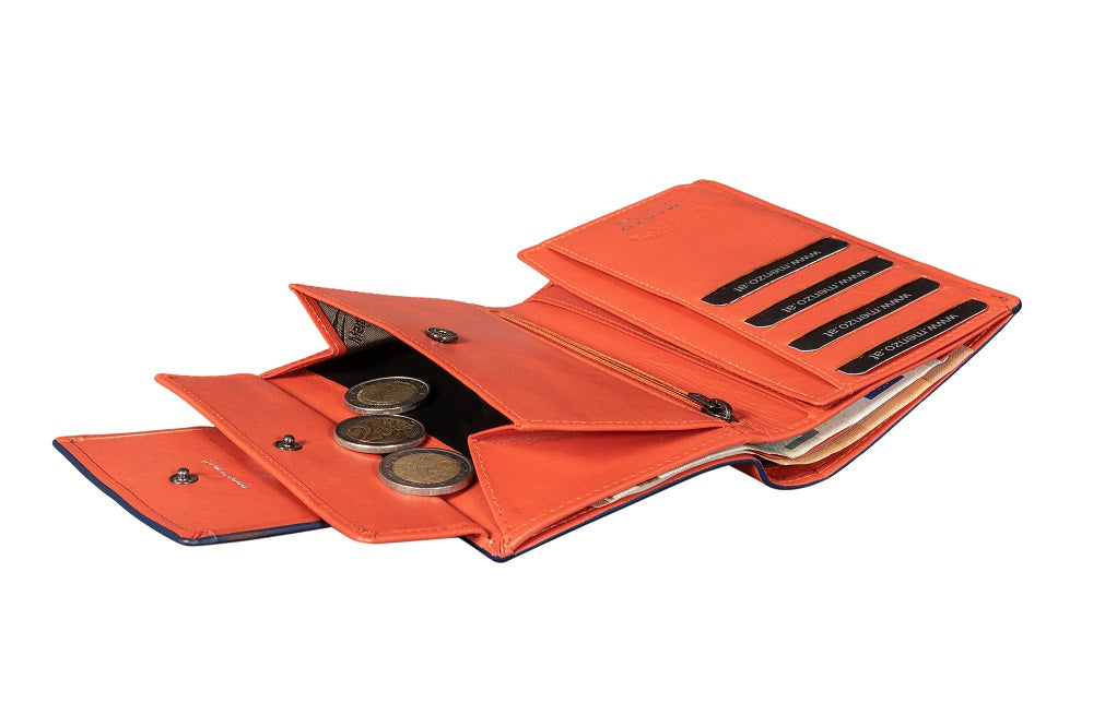 Menzo 7033 Damenbörse saison3 / Nappaleder