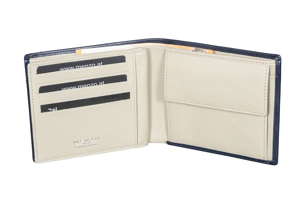 Menzo 7042 Herrenbörse saison1 / Nappaleder