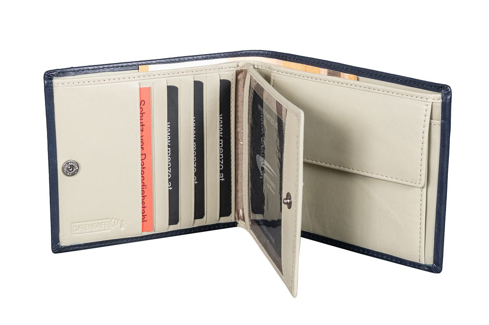 Menzo 7042 Herrenbörse saison1 / Nappaleder