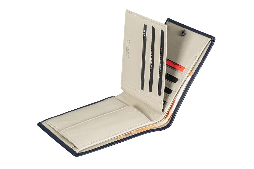 Menzo 7042 Herrenbörse saison1 / Nappaleder