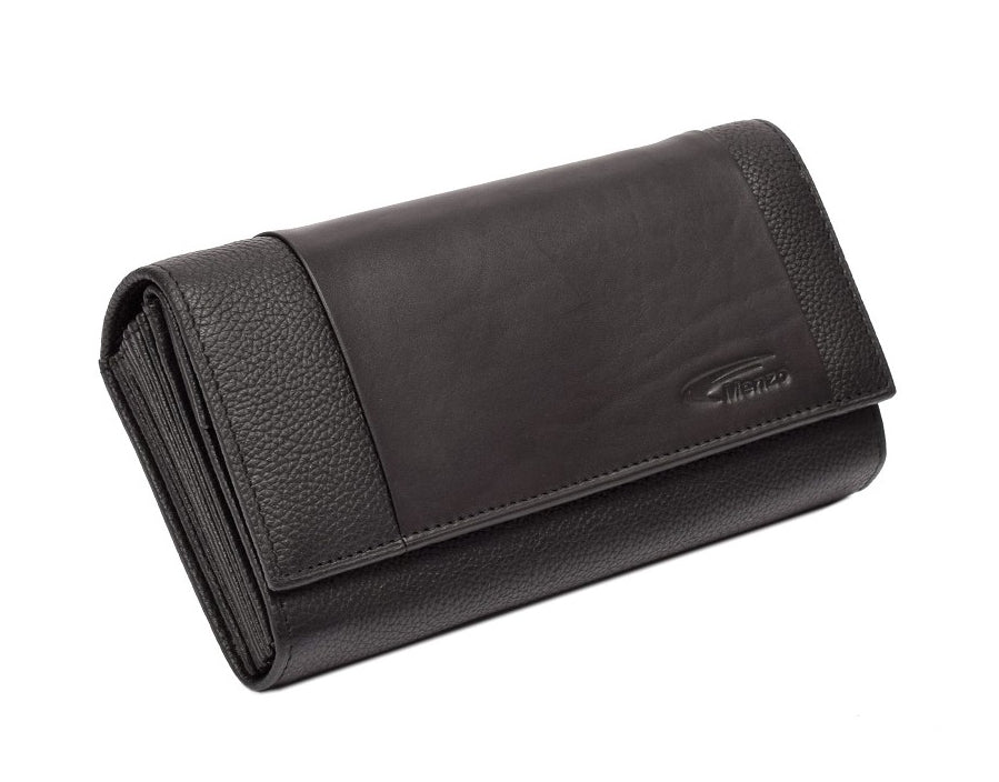 Menzo 916 Kellnerbörse Rindsleder/schwarz