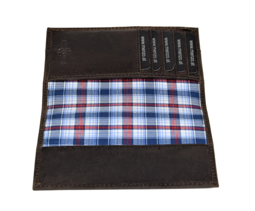 Menzo 936 Reisepassetui Büffelleder/marone