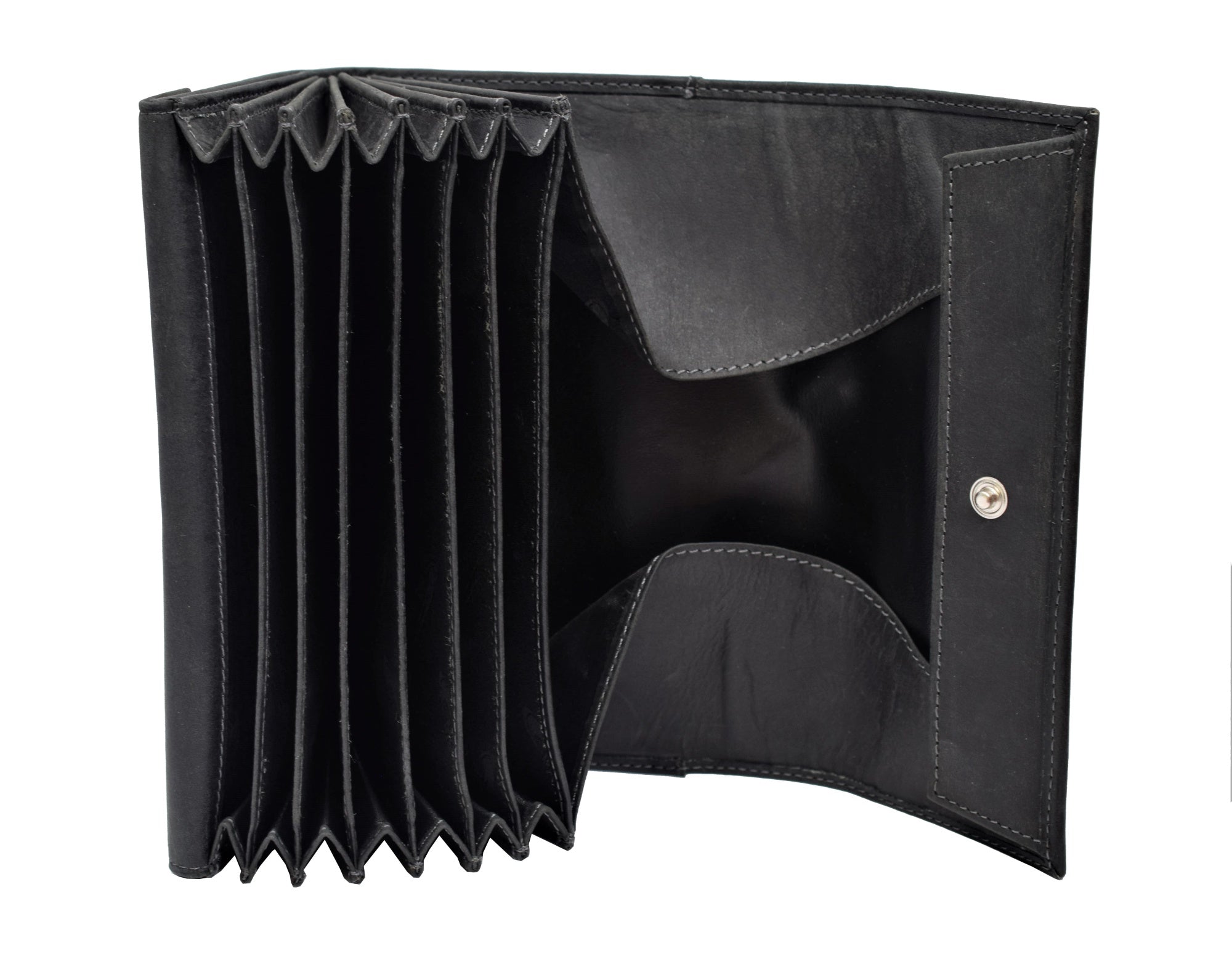 Menzo 976 Kellnerbörse Büffelleder/schwarz